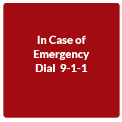 Dial 9-1-1 for emergencies